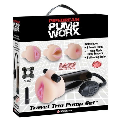 Pump Worx -penispumppu, keinovagina, keinosuu ja keinopeppu