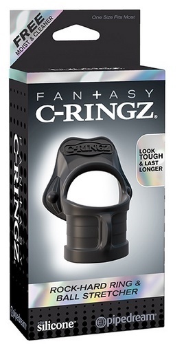 Fantasy C-Ringz Rock Hard Ring and Ball Stretcher