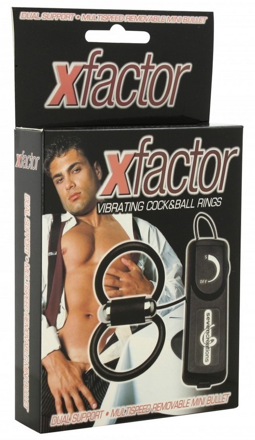 XFactor Vibrating Cock & Ball Rings