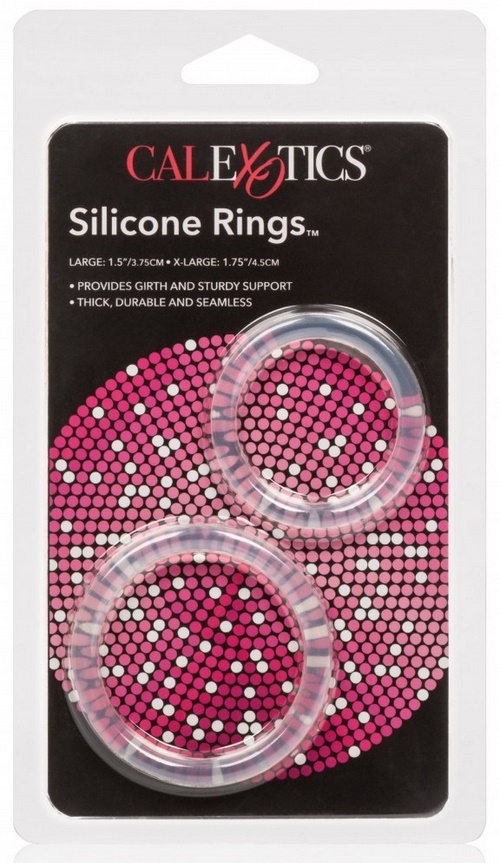 Silicone Rings, läpinäkyvät