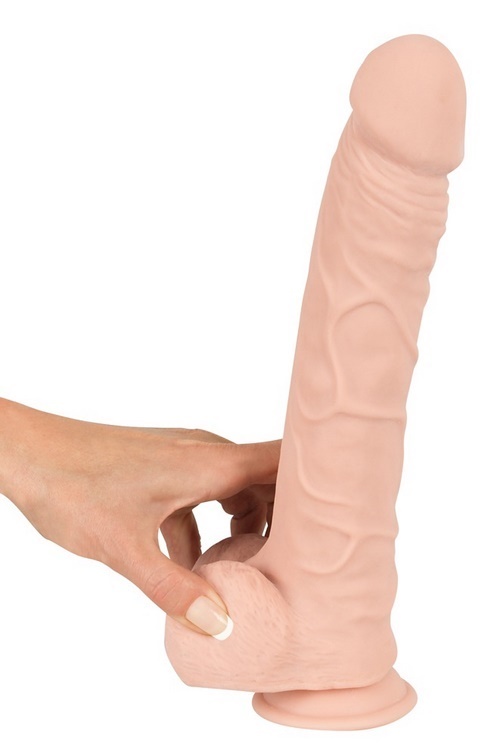 Nature Skin taipuisa dildo large, 29/5