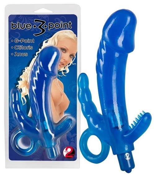 Blue 3 Point vibrator