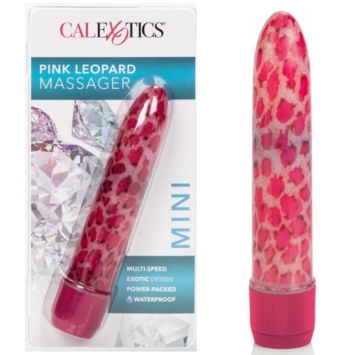 Pink Leopard Massager, 12/2,5