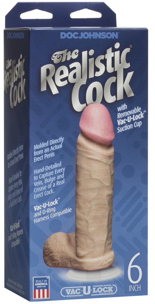 Realistic cock 6" (15 cm)