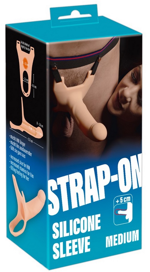 Silicone Strap-On, 13,5