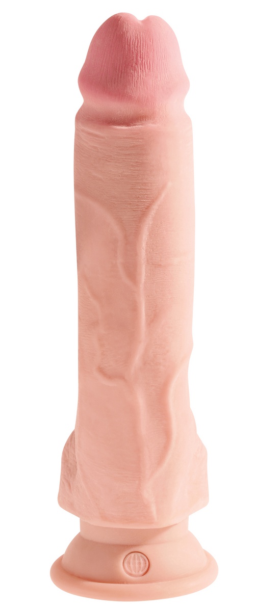 King Cock Plus Triple Density Cock 9” with balls, 23/5