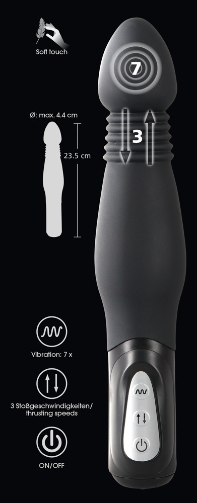 Thrusting Anal Vibrator - iskevä anussauva