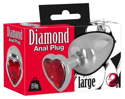 Diamond Anal Plug, large