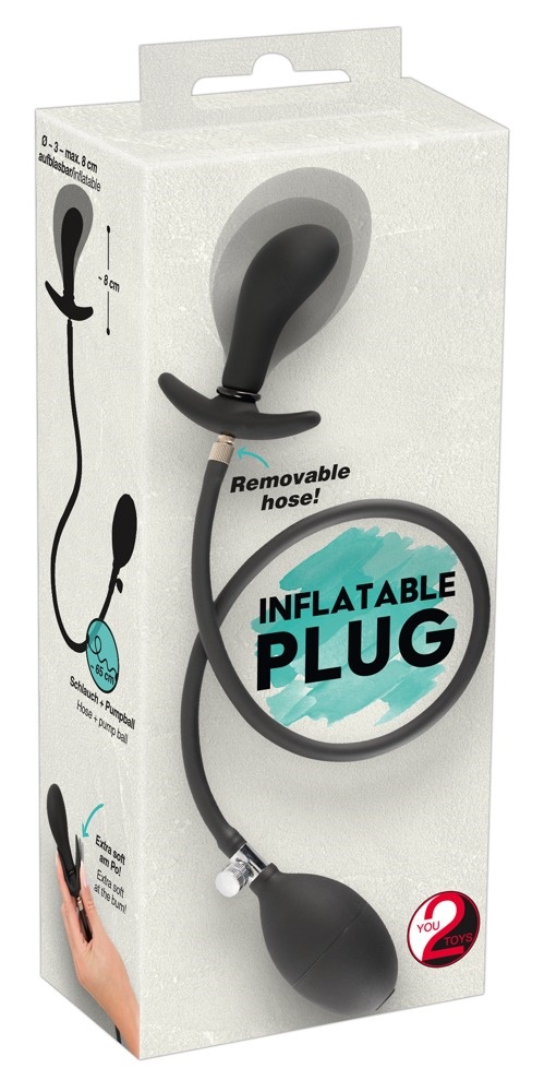 Inflatable Plug with Removable hose