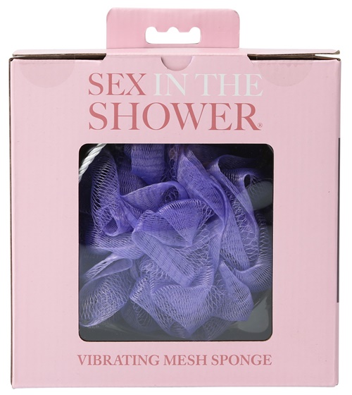 Sex In The Shower - Vibrating Mesh Sponge