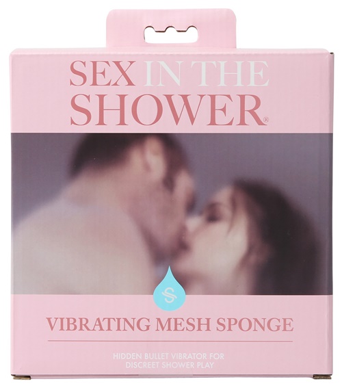 Sex In The Shower - Vibrating Mesh Sponge