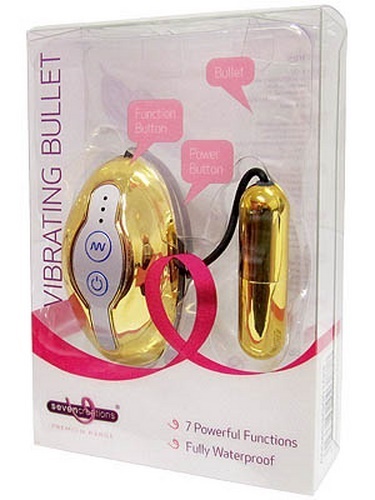 Vibrating Bullet Luxus Gold