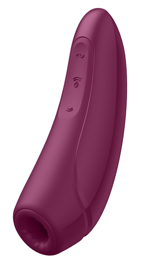 Satisfyer Curvy 1+, viininpunainen