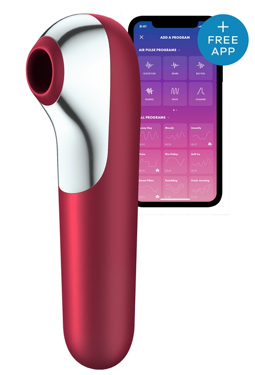 Satisfyer Dual Love, punainen