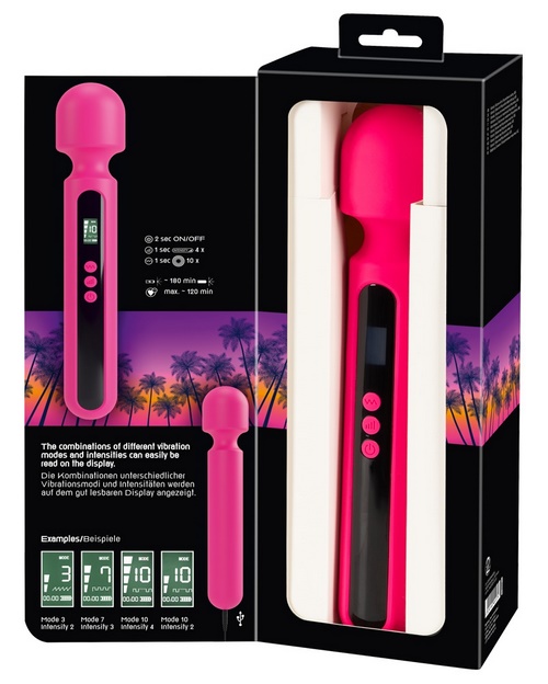 Pink Sunset Wand Vibrator