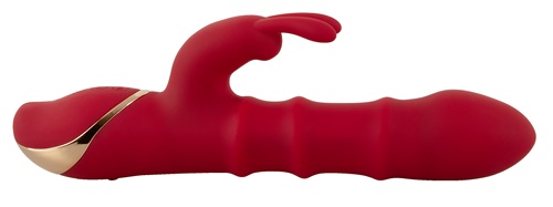 Rabbit Vibrator with 3 Moving Rings