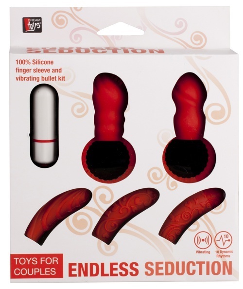 Neon Endless Seduction Vibrator Kit