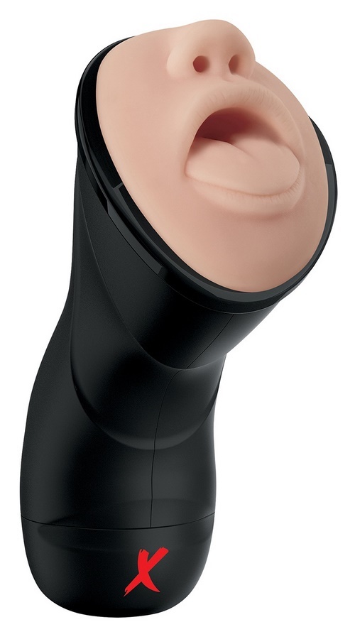 PDX Elite Deep Throat Vibrating Stroker