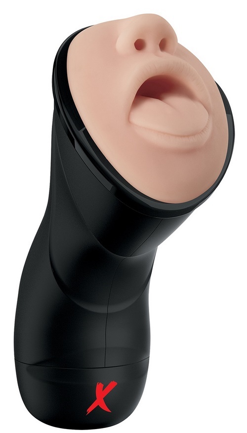 PDX Elite Deep Throat Vibrating Stroker