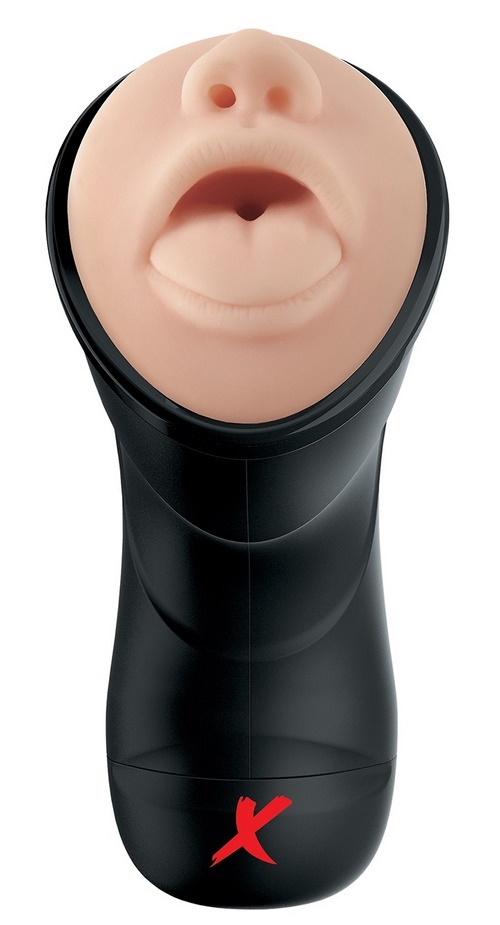 PDX Elite Deep Throat Vibrating Stroker