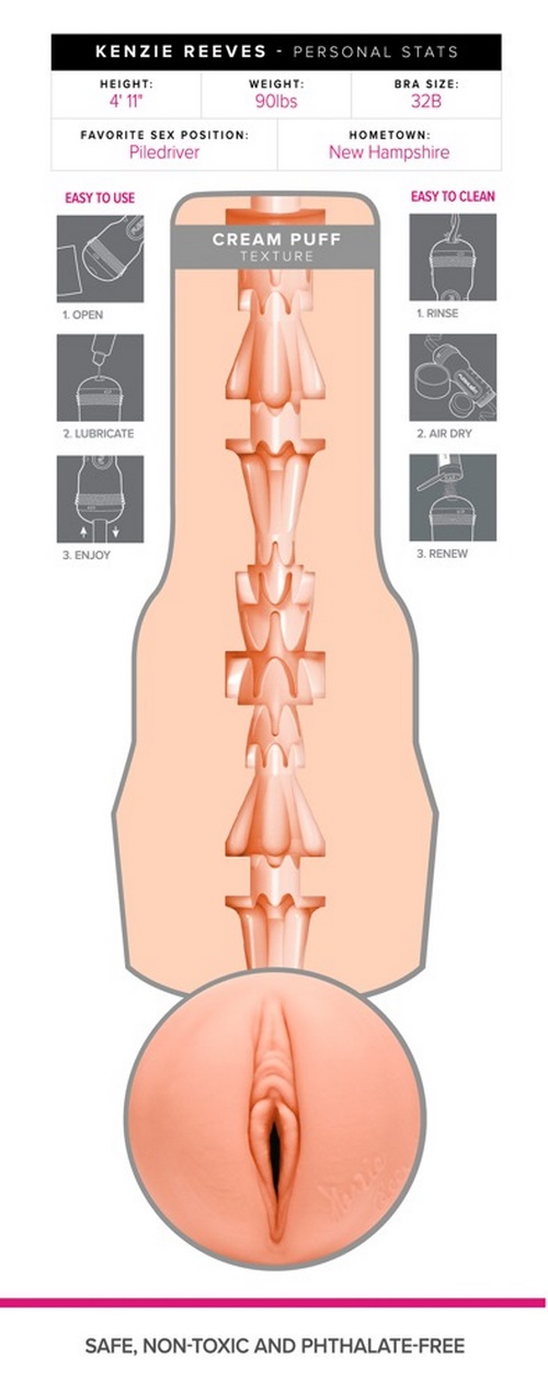 Fleshlight Kenzie Reeves Creampuff