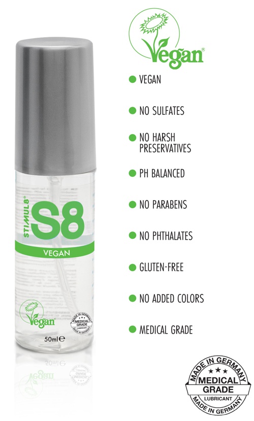 S8 Waterbased Vegan Lube