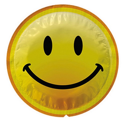 EXS Smiley Face -kondomi, 3 kpl