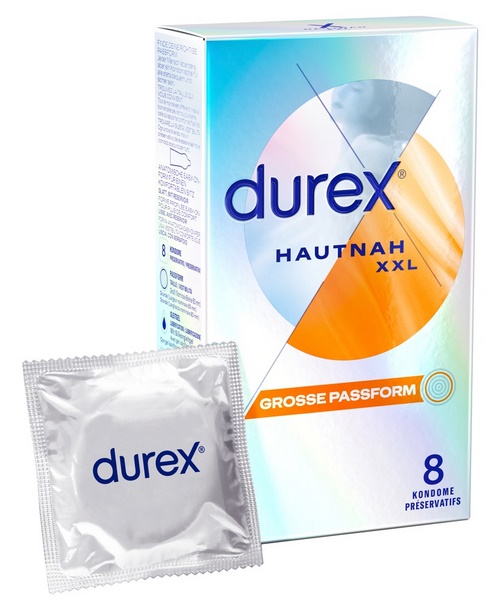 Durex Hautnah XXL, 8 kpl
