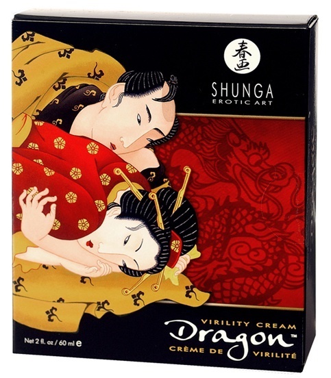 Shunga Dragon Virility Cream, 60 ml
