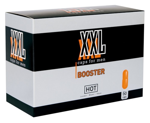 Hot XXL Booster For Men, 60 kapselia