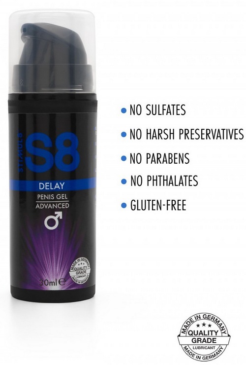 S8 Delay Gel - viivästyttävä geeli, 30 ml