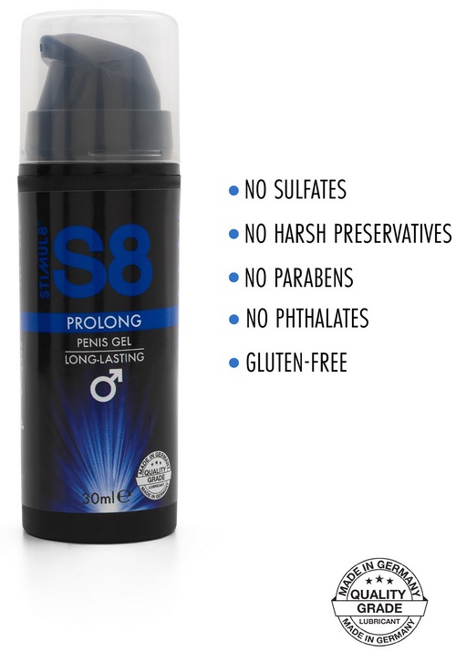 S8 Prolong Gel - viivästyttävä geeli, 30 ml