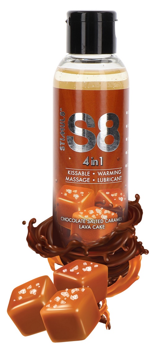 S8 4-in-1 Dessert Lube, 125 ml, suolainen kinuski - suklaa