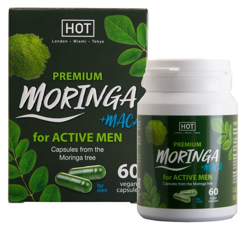 Pure Moringa + Maca Man Power, 60 kpl