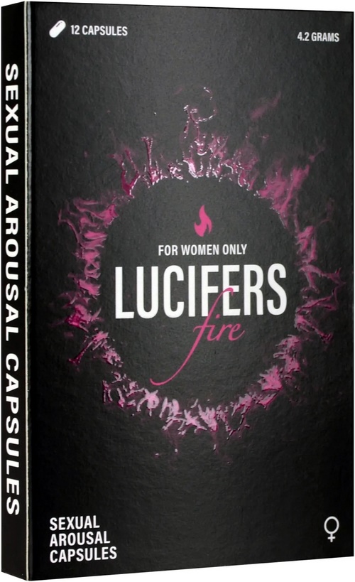 Lucifers Fire - kiihotusvalmiste naisille, 12 kapselia