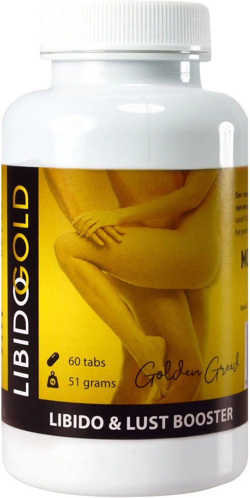 Libido Gold - Golden Greed, 60 tablettia
