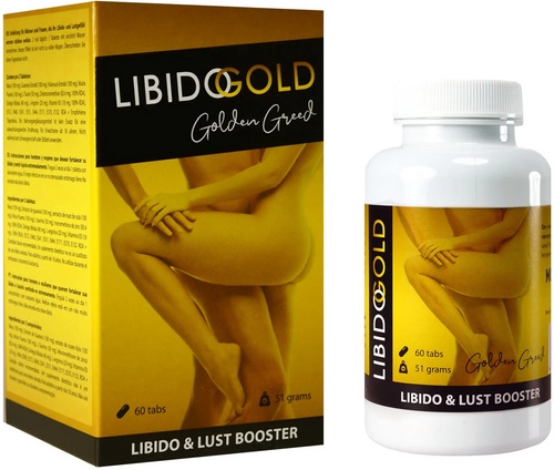 Libido Gold - Golden Greed, 60 tablettia