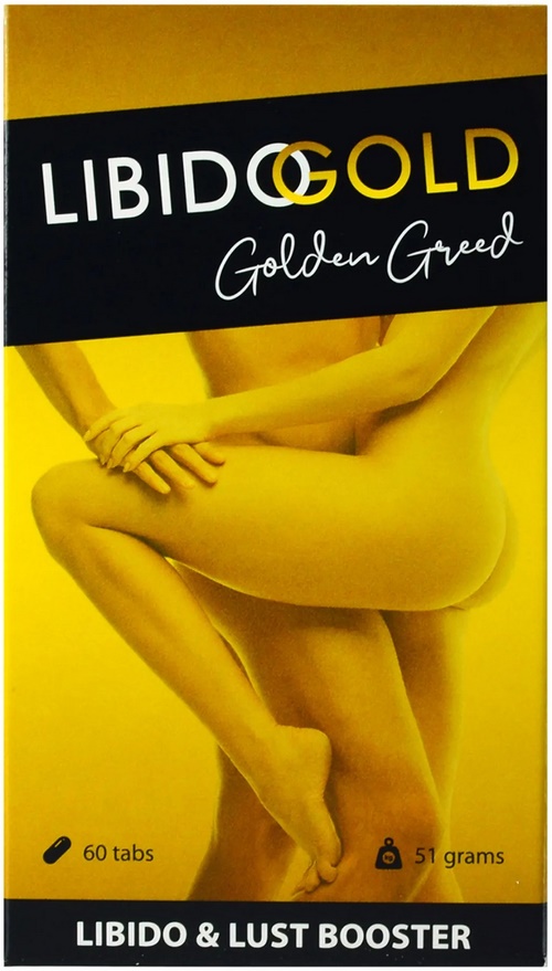 Libido Gold - Golden Greed, 60 tablettia