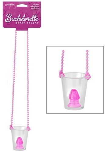 Pecker Shot Glass Necklace