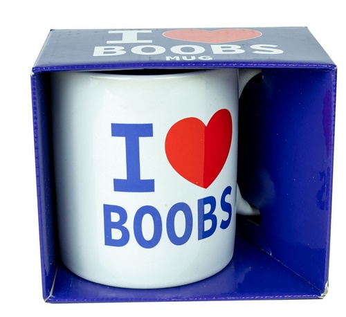 I Love Boobs -muki