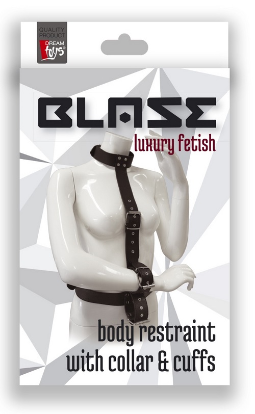 Blaze Restraint Body Harness with Collar