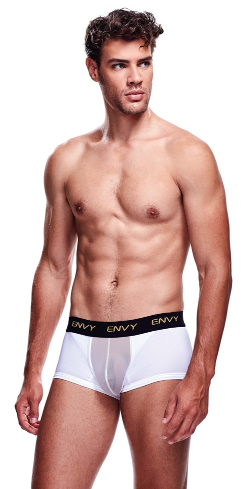 Envy Mesh Short Boxer, valkoiset