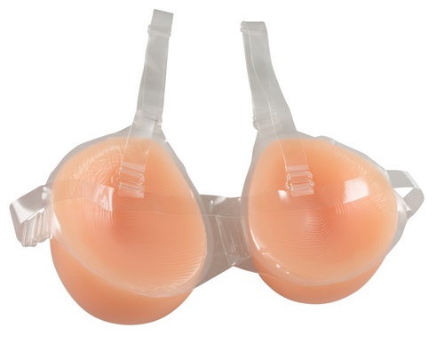 Strap-on Silicone Breasts, 2 x 1200 g