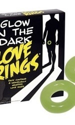 Glow in the Dark Love Rings