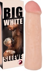 Big White Penis Sleeve