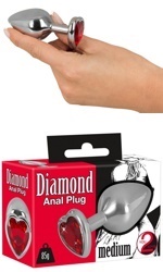 Diamond Anal Plug, medium