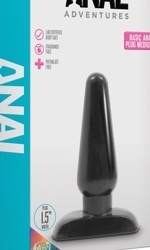 Anal Adventures - Basic Anal Plug, medium