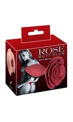 Rose Silicone Butt Plug