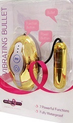 Vibrating Bullet Luxus Gold