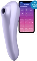 Satisfyer Dual Pleasure, vaalea violetti